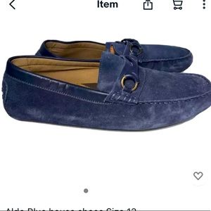Aldo Driving Shoes- Blue size 13